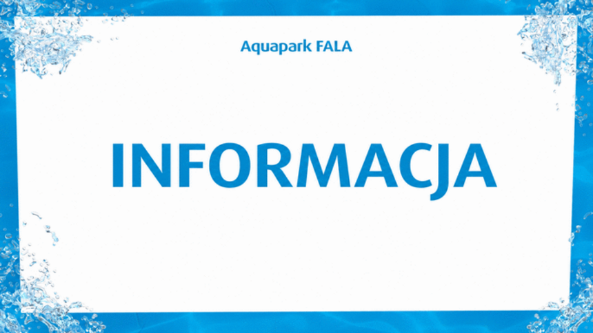 grafika informacyjna: basen sportowy do remontu