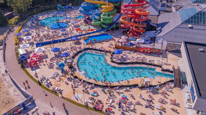  - Aquapark z drona