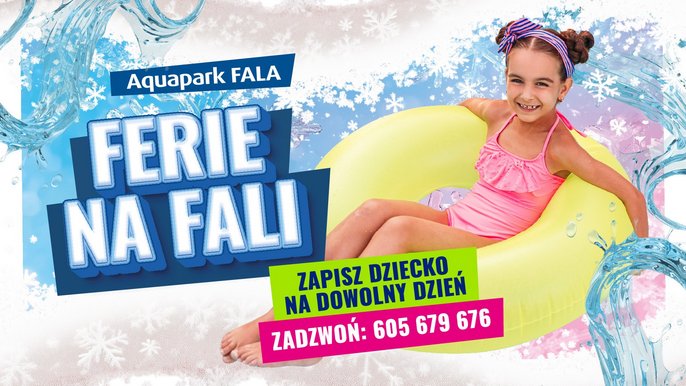  - Ferie na Fali - zapisz dziecko na jeden dzień
